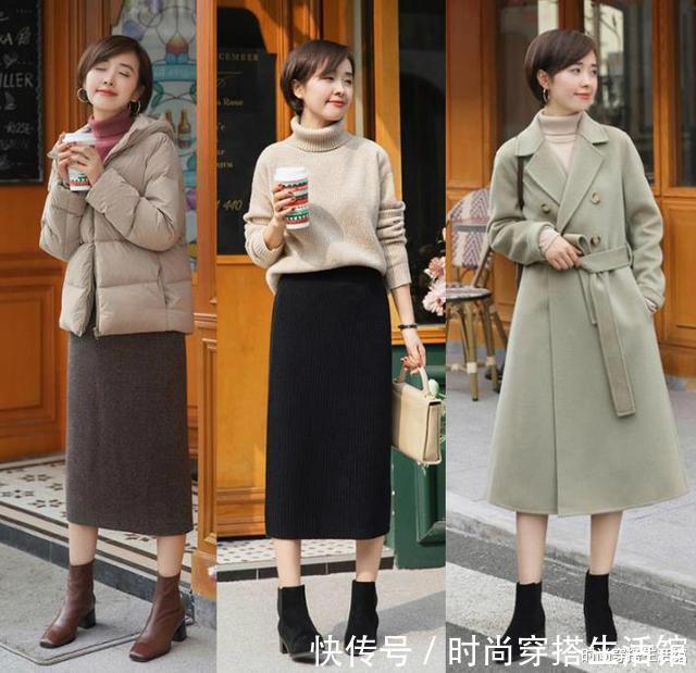 小个子|羽绒服又厚又土?试试这些“新潮”穿法,时髦又保暖,超美