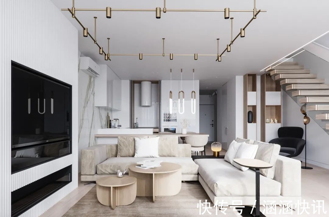 客厅|简约原木风,让家更有温度,全屋简单有格调,没有丝毫俗气