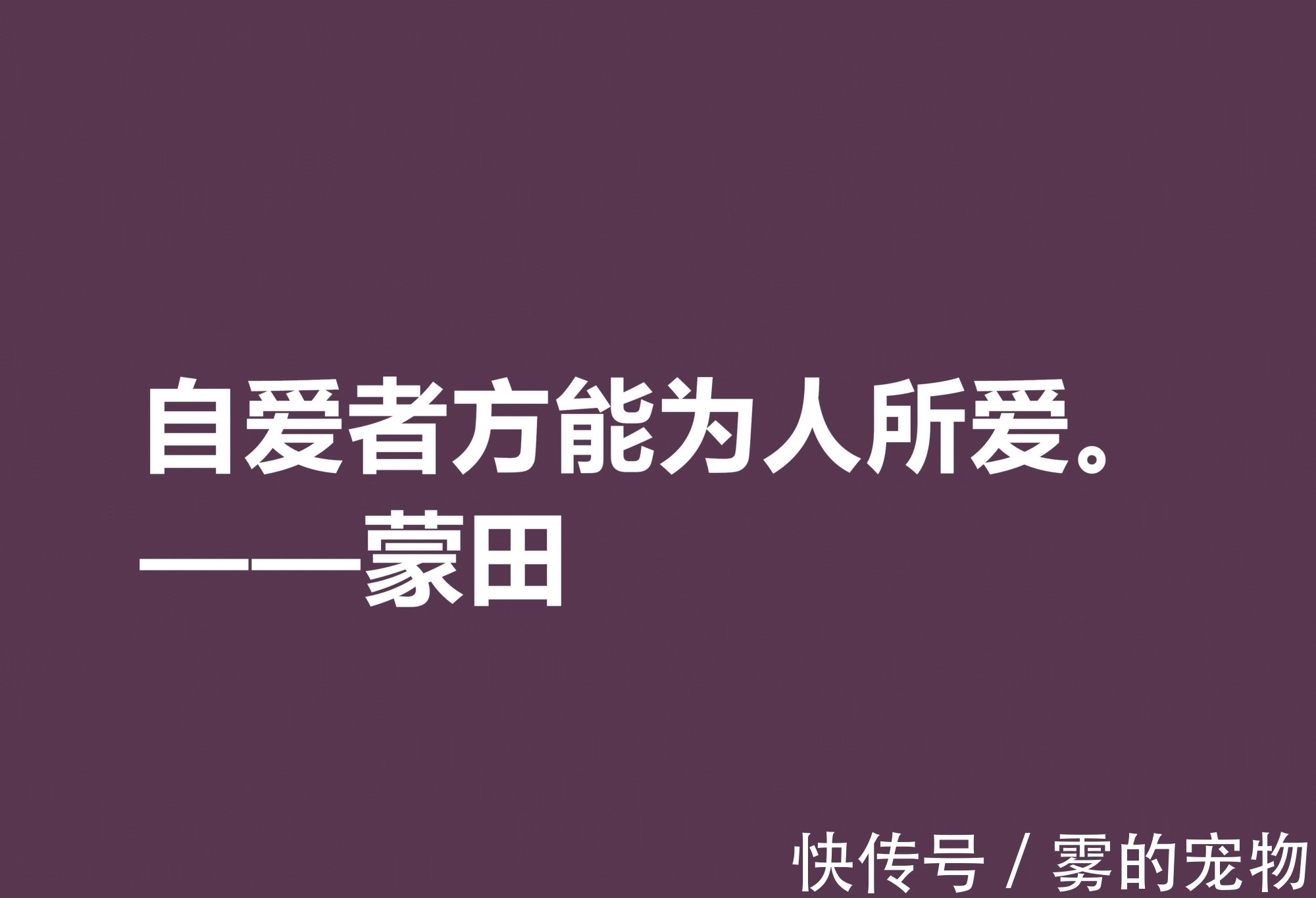 自由精神#他以研究人生与人性著称，蒙田这十句格言，充满大智慧和自由精神