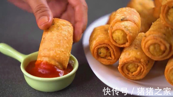 土豆泥|今天又和土豆过不去，切开再说，随意发挥