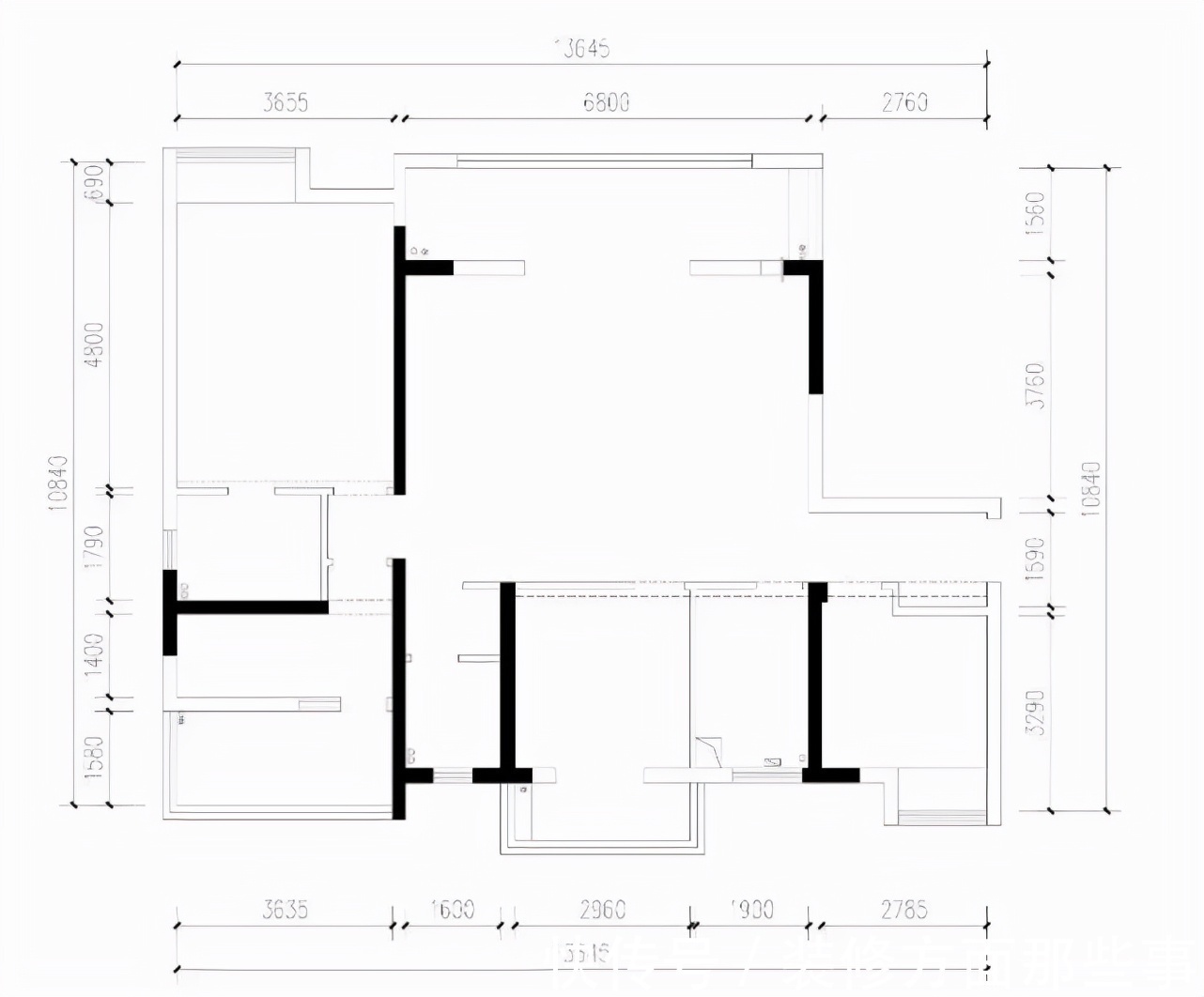 客餐厅|142平欧式风三居室，各个居室映衬的柔和淡雅，独立且相融