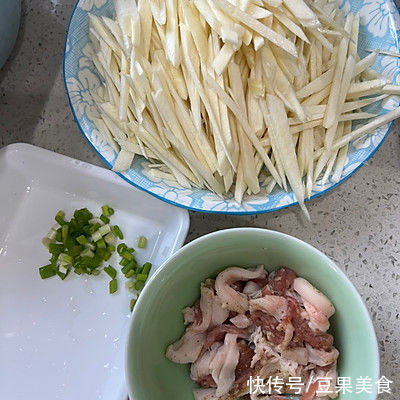 大厨不会告诉你的茭白炒肉片小窍门