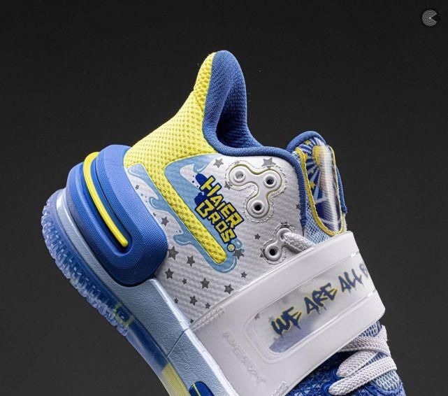 海尔兄弟 匹克要崛起,什么联名我都敢,这“海尔兄弟”联名篮球鞋有点帅!