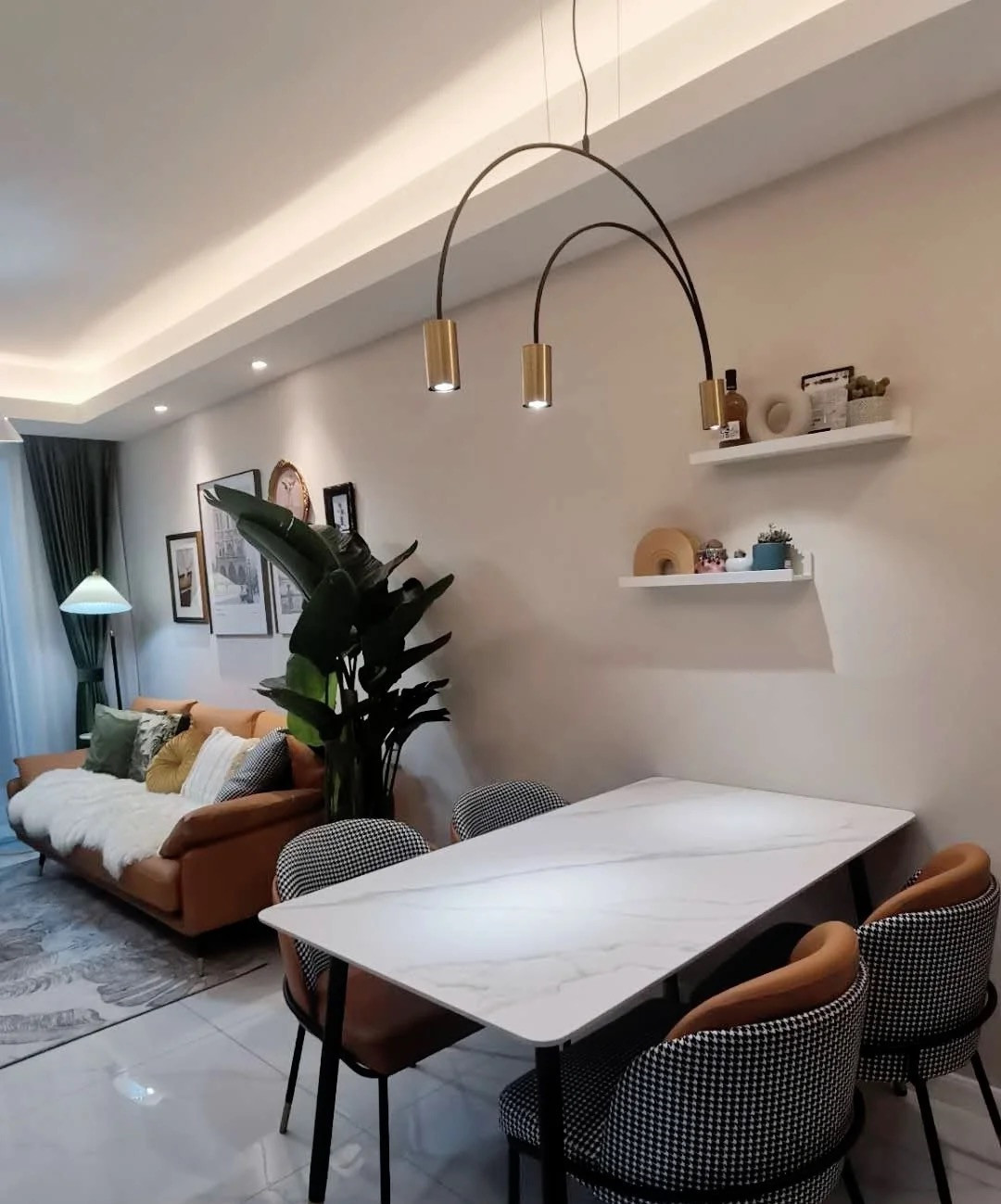 搭配|如果我有房，一定照着她家这样装，全屋配色让人赏心悦目，好喜欢