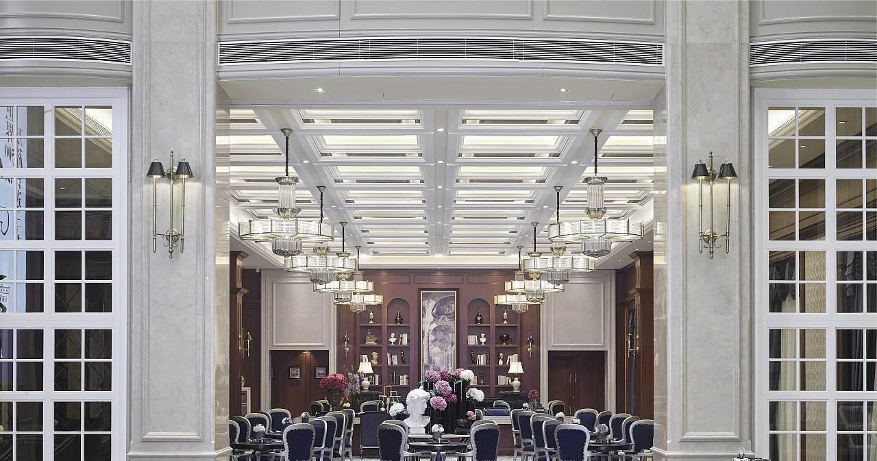 人文礼遇,一个售楼处的“文艺复兴”丨售楼中心空间设计