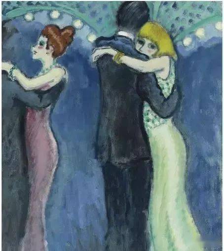 野兽主义#皮埃尔·卡西尼尔:领略野兽主义奔放节奏和表现主义浓烈意蕴油画作品