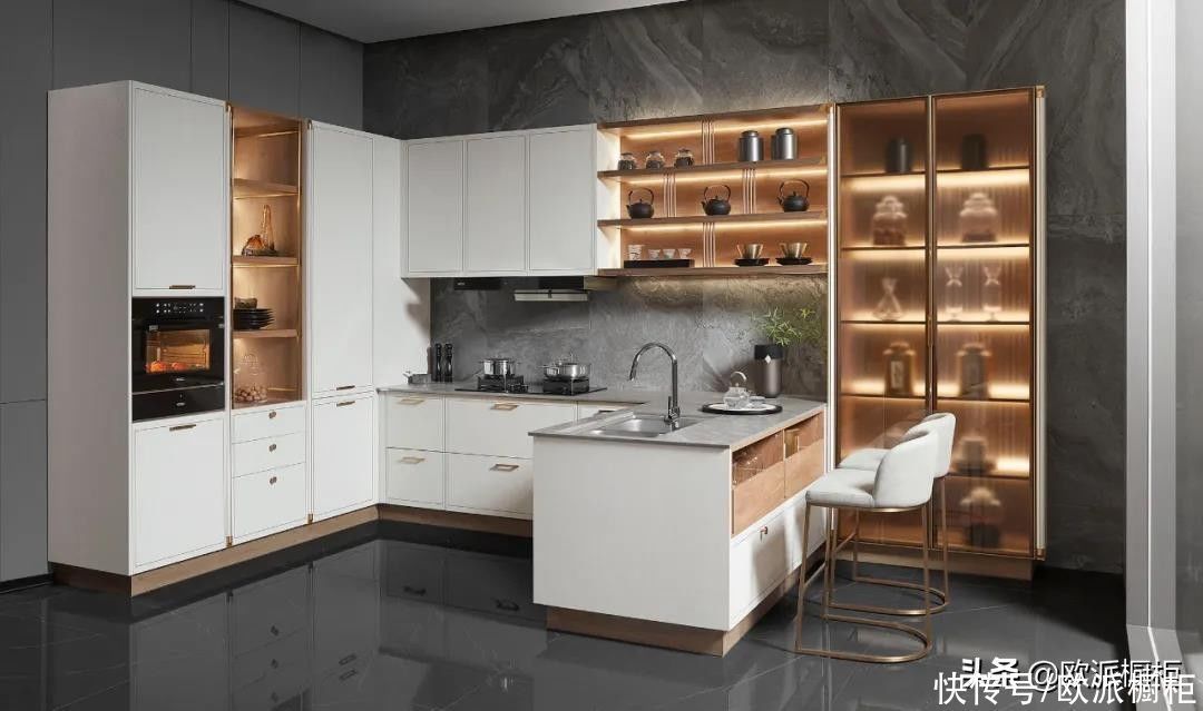 欧派|这9款橱柜配色竟然如此惊艳!看过的人都收藏了