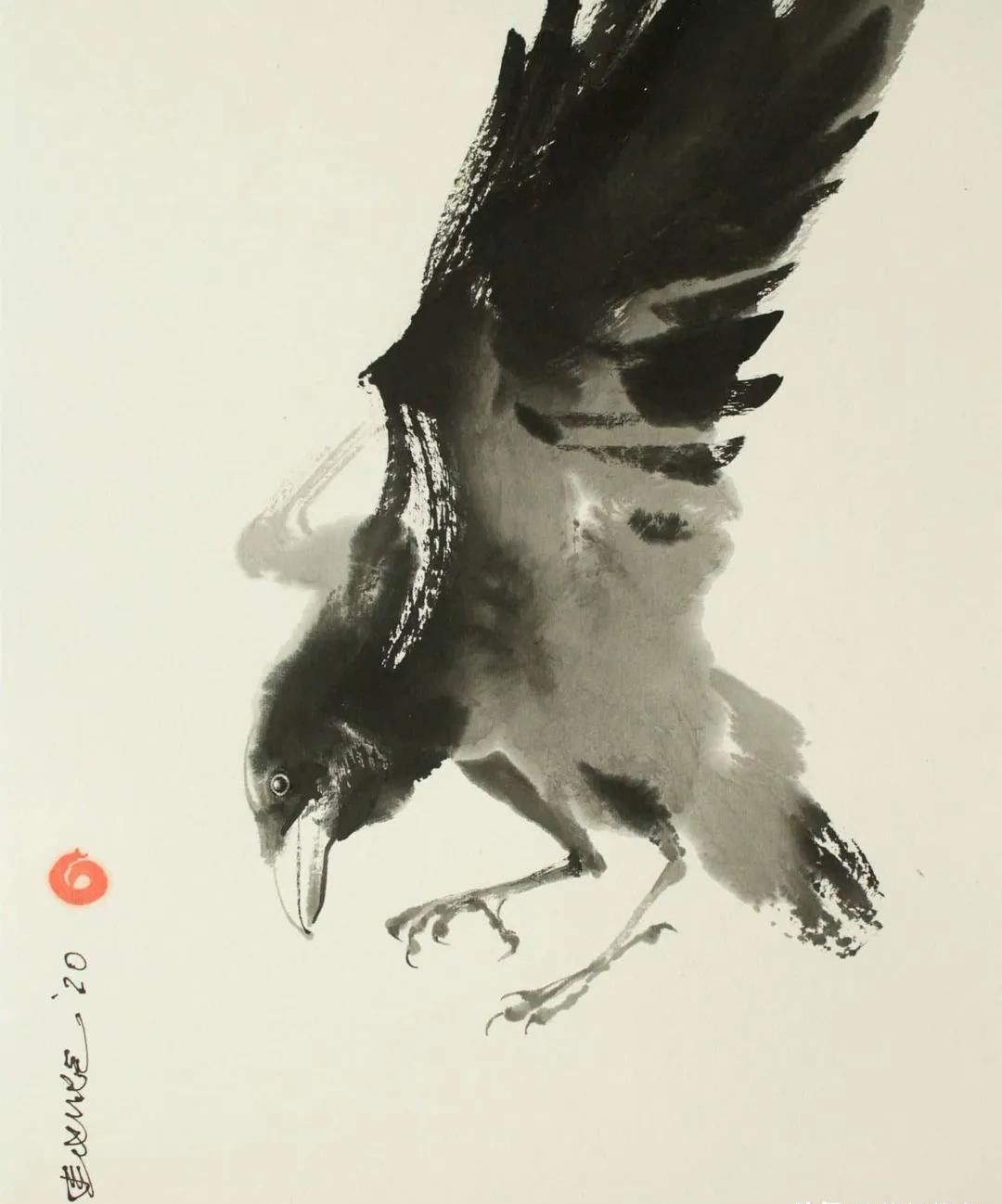 中国画&专画国画的老外,竟被10万人狂热追捧,看完作品立马佩服不已