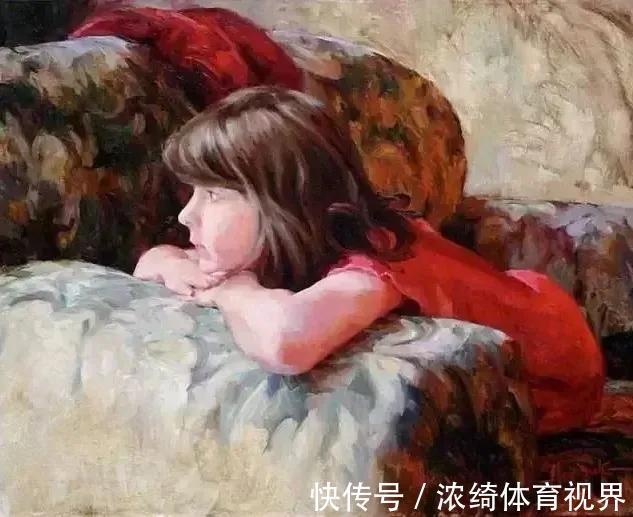 画家|美国画家 斯科特哈丁笔下美丽动人的女子