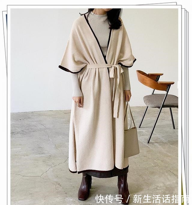 轻熟风 白色开衫的秋季轻熟风搭配示范!3种长度24例穿搭look分享!