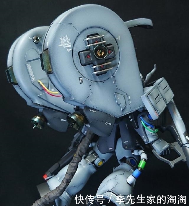模友|机动战士高达,手柄背包扎古模型改造