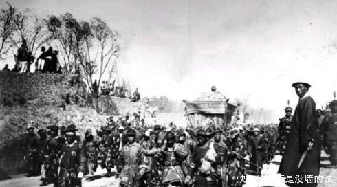 纸糊|慈禧下葬时的大场面，纸糊的真人要一起灰飞烟灭！