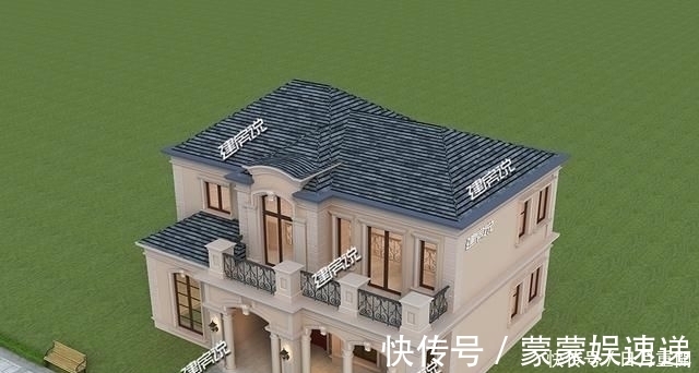 预算|准备在农村建房预算20万左右的，看看这款法式别墅，准没错