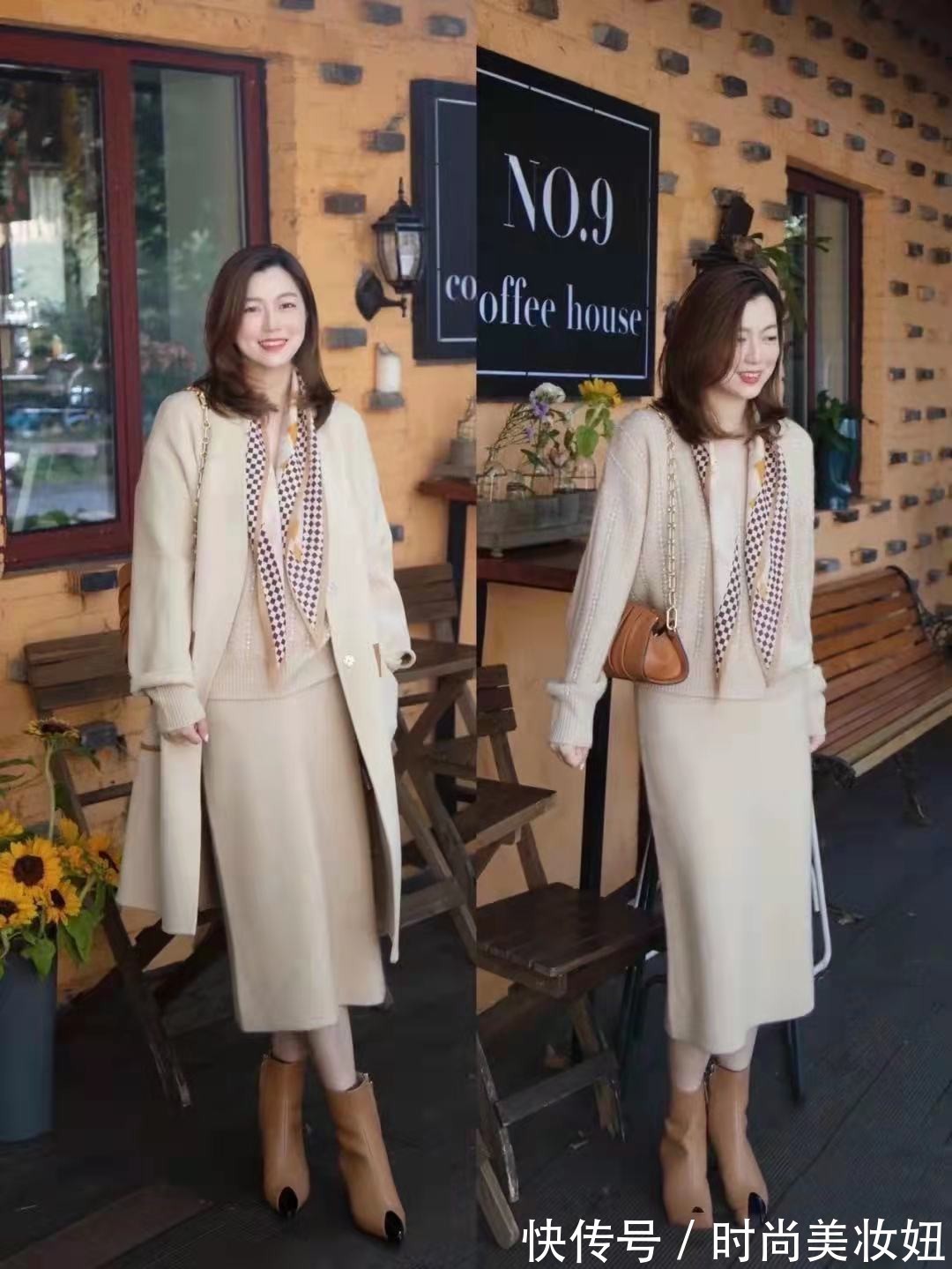 色系|40岁女人“温柔色系”穿搭,简约大方又体面,轻松打造更美的自己