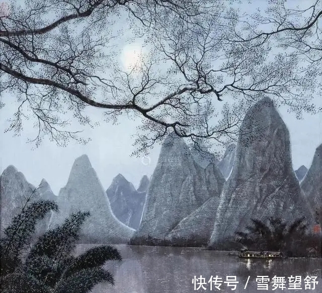 宋涤彩墨&不参展,不入会,深居简出,只为心中的梦想!宋涤彩墨山水画