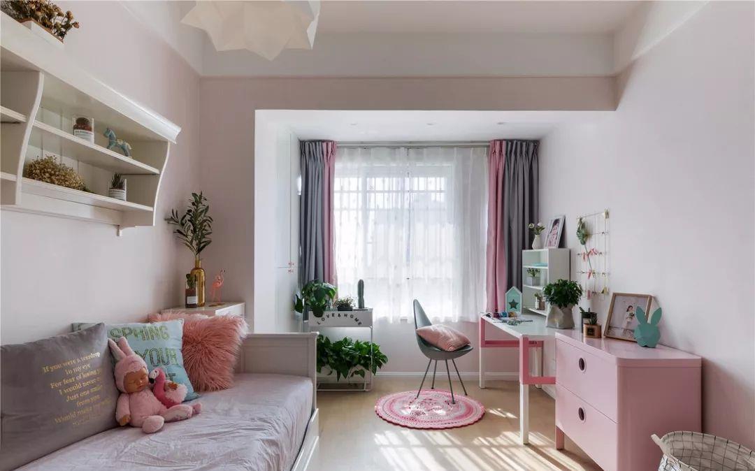 文艺|110㎡现代北欧风，清新色系，温馨又文艺，朋友看了直夸好看！