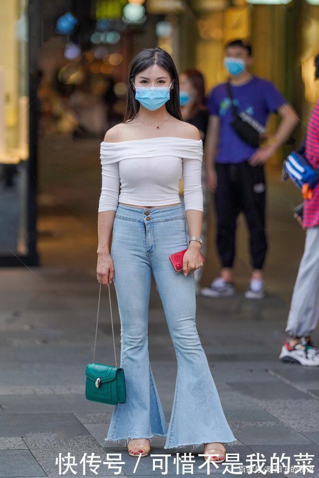大街|基础款裤型早就“烂大街”了，试试喇叭裤吧，休闲个性潮人都爱穿