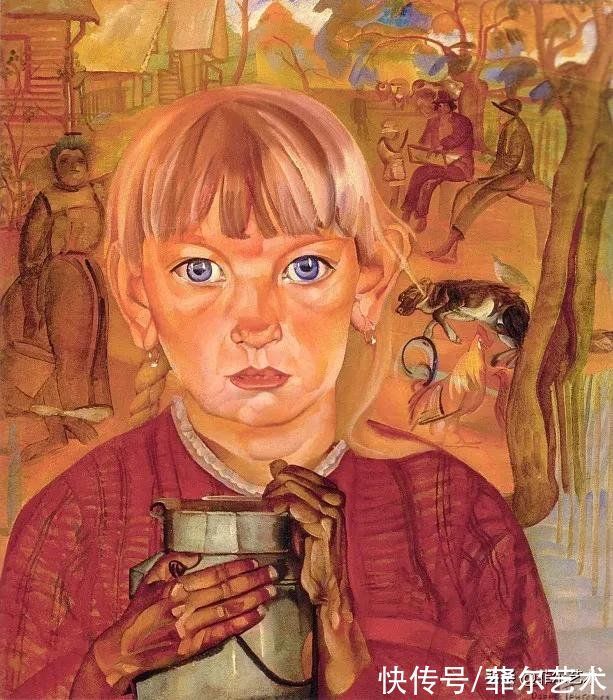 油画#俄罗斯画家鲍里斯·格里戈里耶夫油画作品欣赏