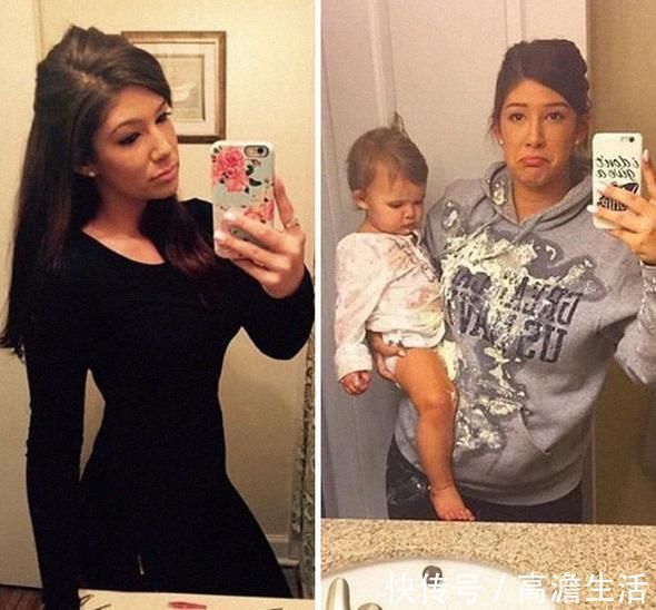 光泽|女性生娃前后有多大变化?九张对比照差距大,网友:看完太心疼