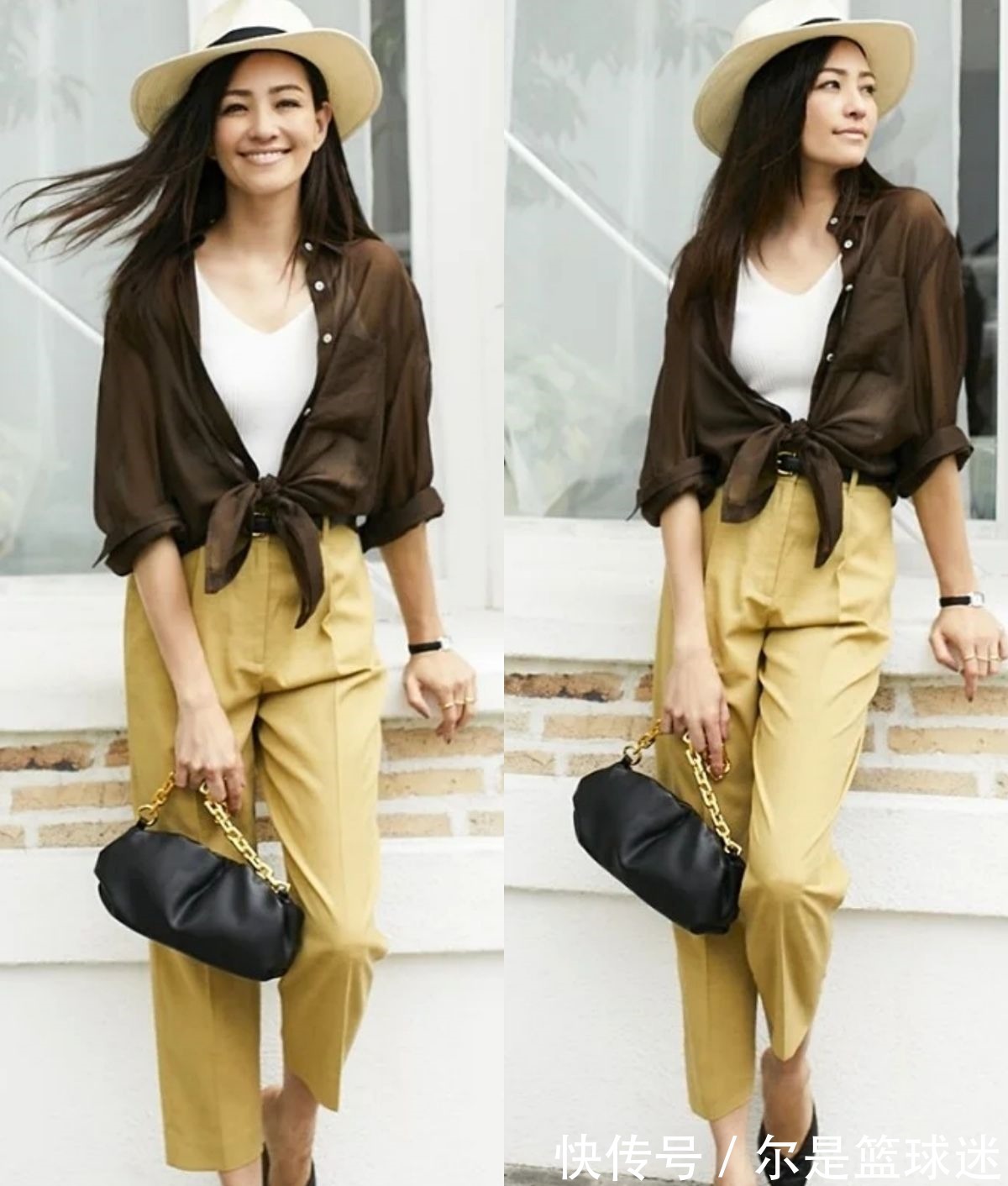 衬衫 一看就很贵的“衬衫”穿搭,高级优雅而时尚,适合40、50岁的女人!