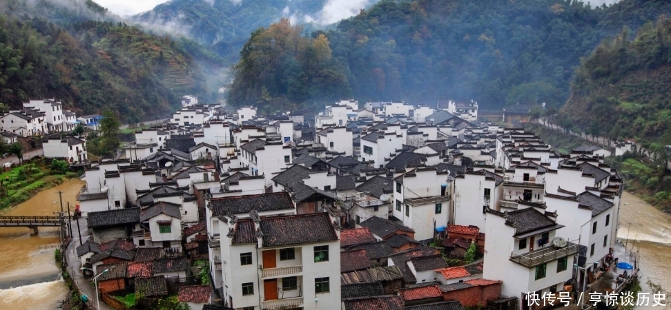 世界最圆的村庄，河流环绕出宁静和美丽，被称为“中国八卦村”