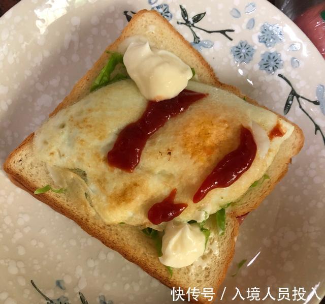 状态下|火腿鸡蛋三明治:早上来一个,保证一天都有能量!