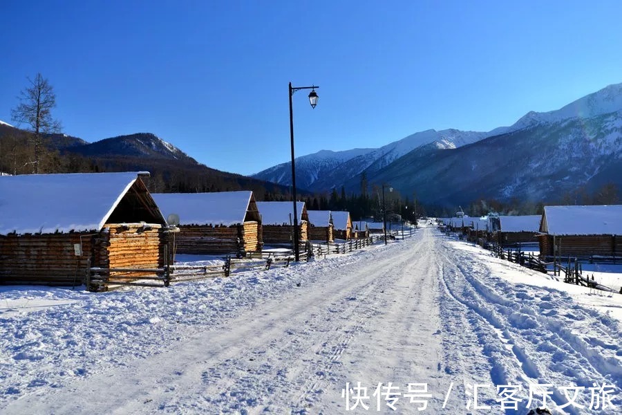 美景|冬天的喀纳斯，藏着北疆纯净而令人惊叹的绝世美景