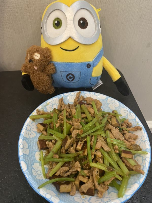 麻辣豆腐干|芹菜香干炒肉丝