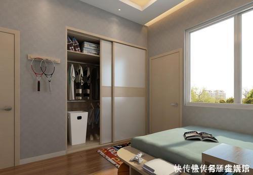 小户型|越来越多人卧室不买大衣柜,这样设计更潮流,好看实用省空间