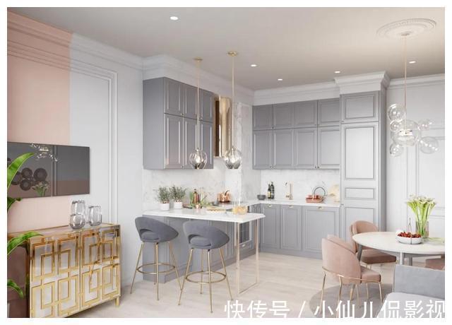 屋主|80㎡粉色美宅，仙气飘飘，还有独立衣帽间和大浴缸，令人羡慕！