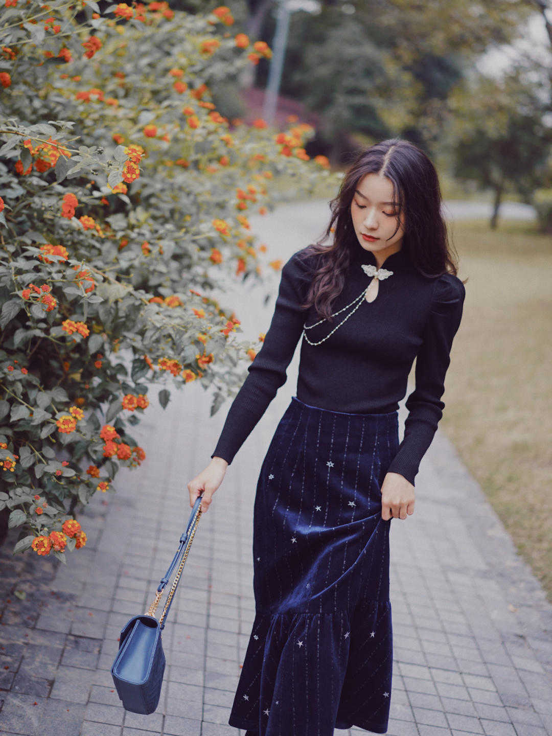 大衣|冬天裙装怎样选?码住这三条,上身精致又有气质