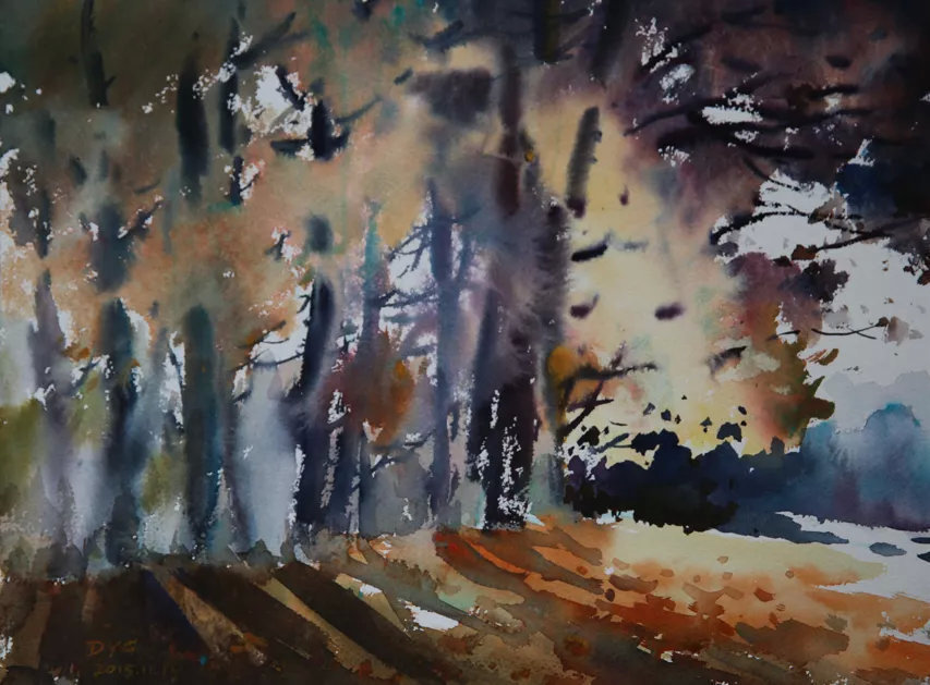 西安美术学院&[第七届庐山水彩节邀请嘉宾]段渊古艺术作品展