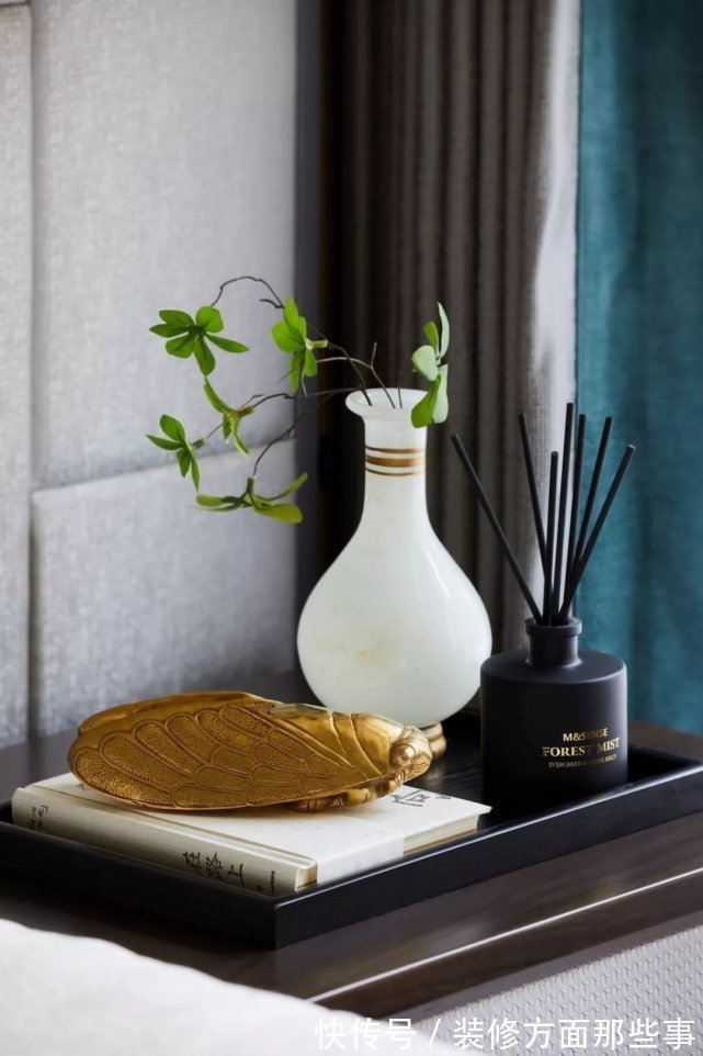 饱和度|173㎡轻奢新中式,古典和现代的碰撞,唯美浪漫!