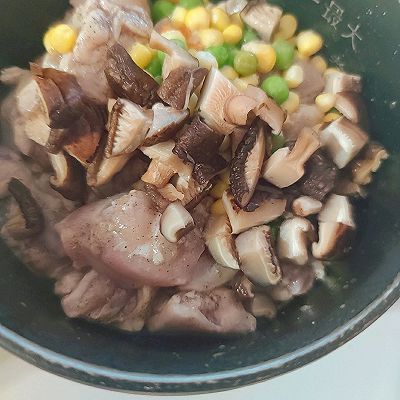 火腿肠|好吃到爆的鸡腿焖饭