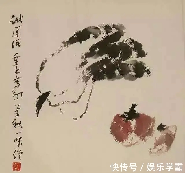 写意花鸟画!有禅意的中国画|一味僧写意花鸟画