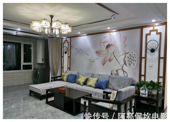 完工|115㎡新中式风新房装修完工，没有请设计师省了不少钱，效果如何？