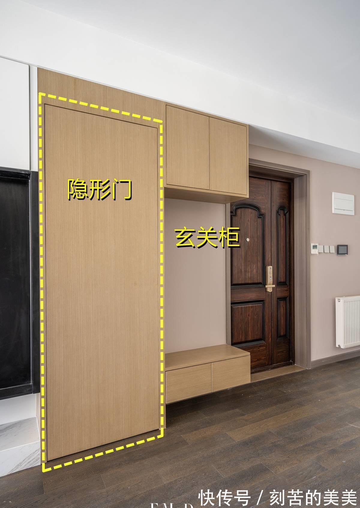 餐边柜|想要书架还不简单,玄关柜空出一列用来放书,进门就很有格调!