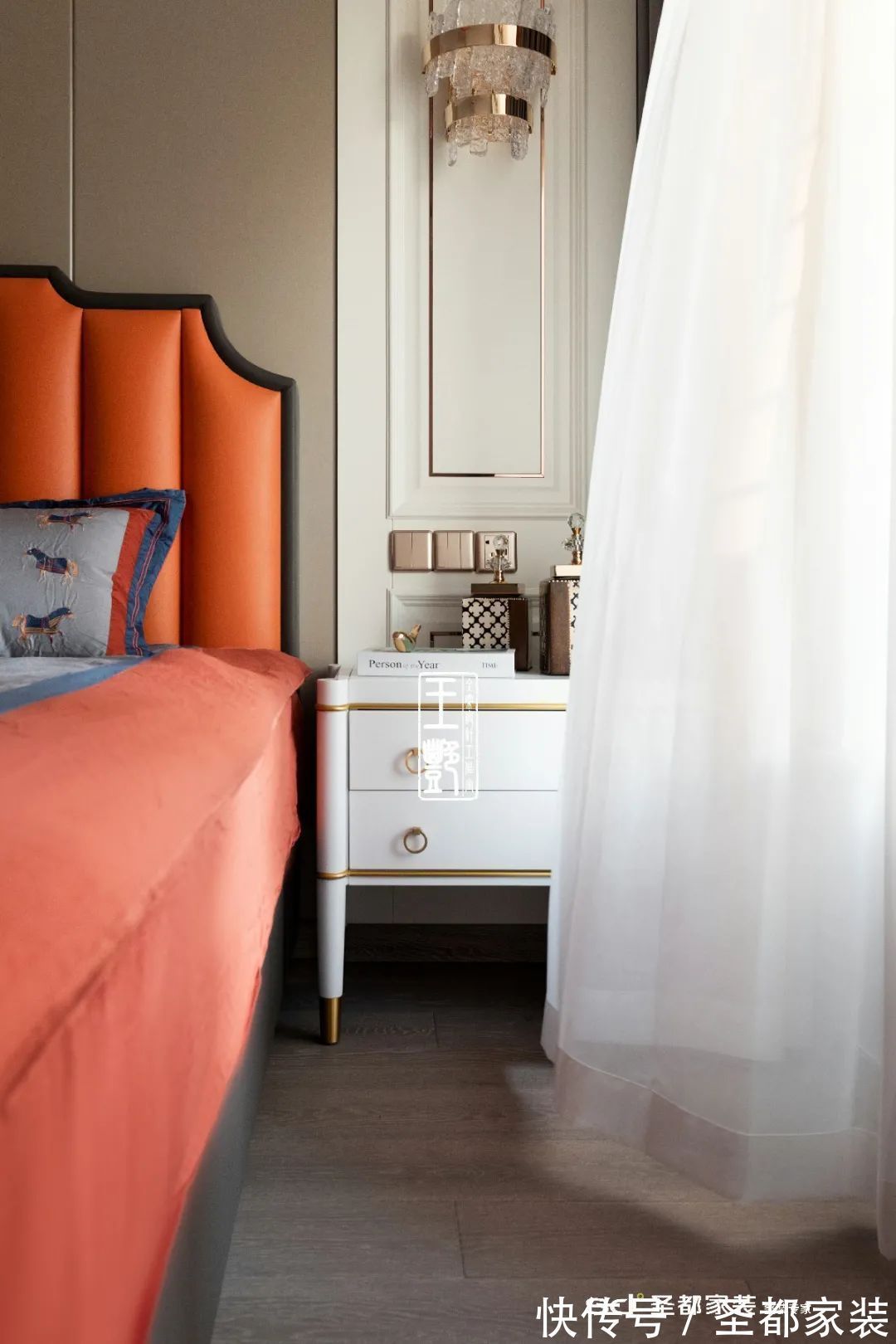 爱马仕|139平4室大户型装修实景效果图,客餐厅开放式布局宽敞大气