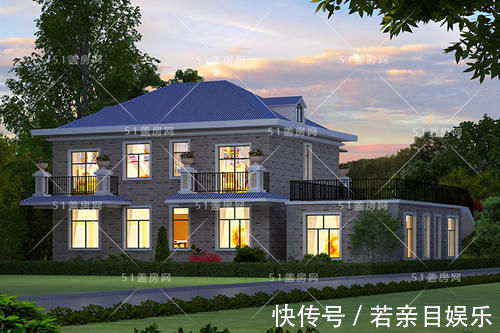 房子|和父母同住房子该怎么建?这款二层小楼开启两代人共同居住新模式