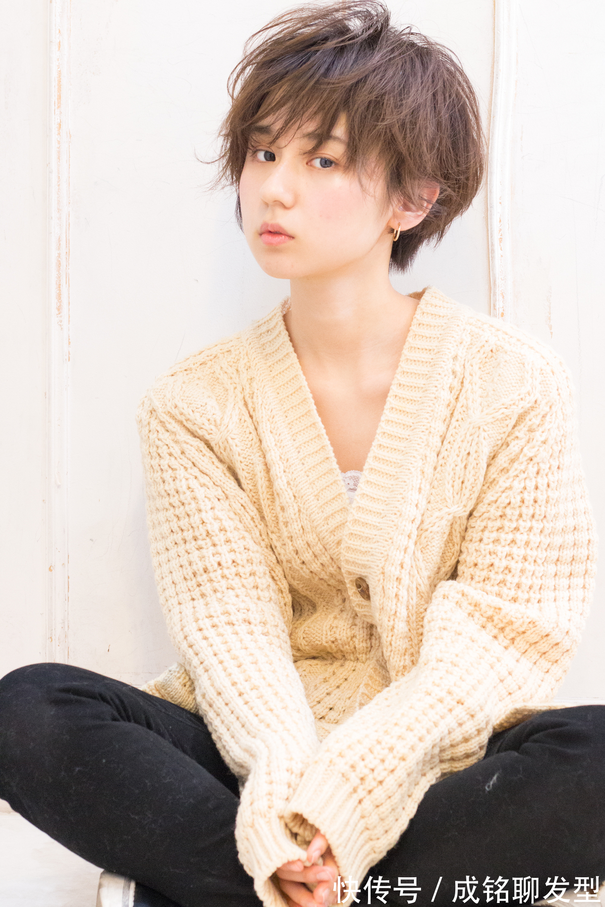 刘海|9款适合脸大脸圆女生的发型,时尚减龄又显气质,主要是显脸小