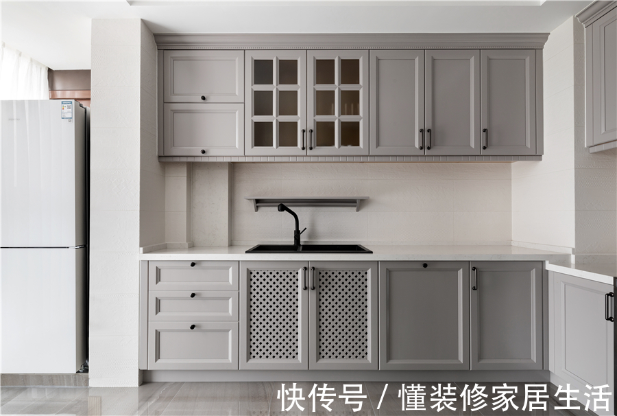 床头柜|2021年的装修能好看到什么样?21万打造浪漫优雅的四居法式轻奢风