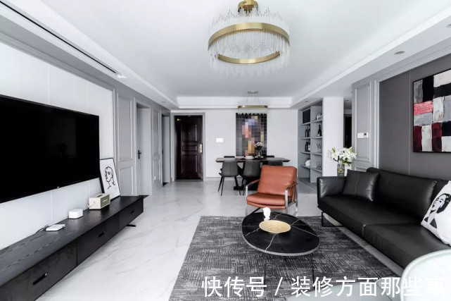 装修|161平混搭四居室,儿童房让孩子享受在这“动物世界”氛围里