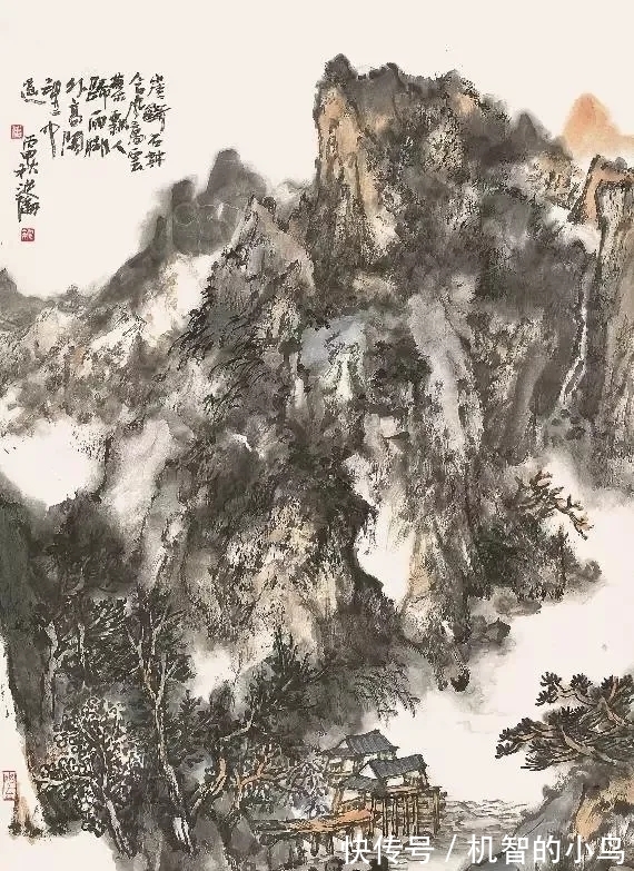 黄老!融会贯通|薛从伦水墨山水画