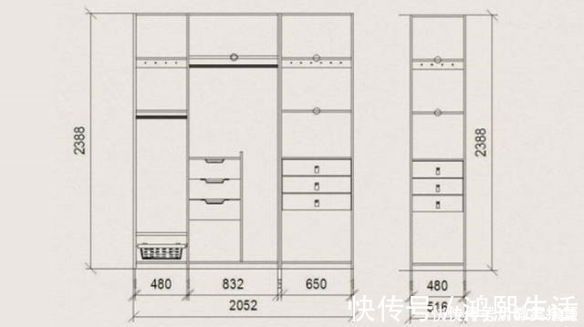 衣柜|全屋尺寸4大细节总结,照着装,小家舒适又整齐,谁住谁开心!