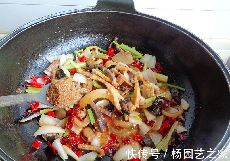 下饭又下酒的爆炒牛杂，新手都能做出来，收藏好，国庆节给家人做