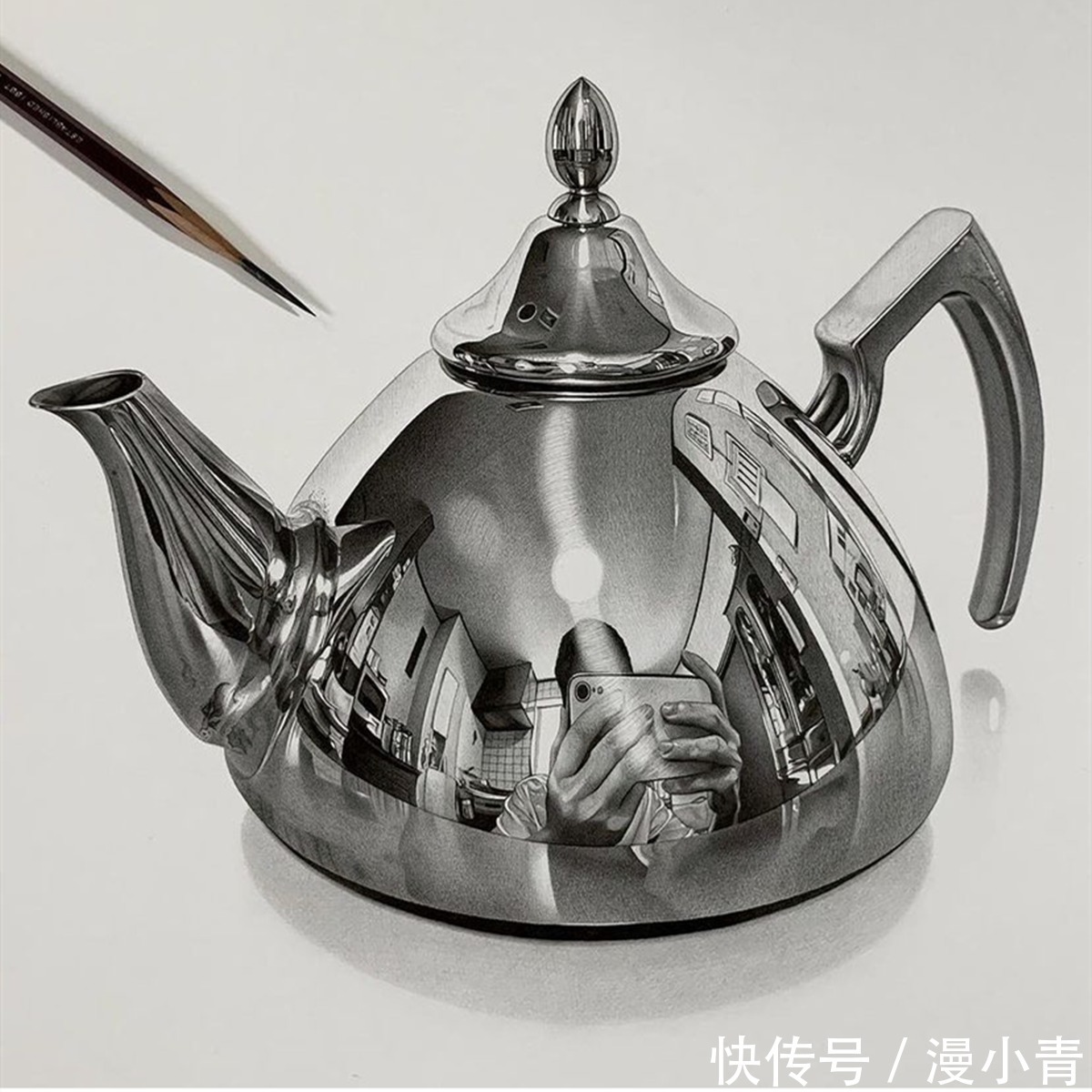 素描|二次元画师用铅笔画出真实3D动画的效果,细节之处堪比三次元
