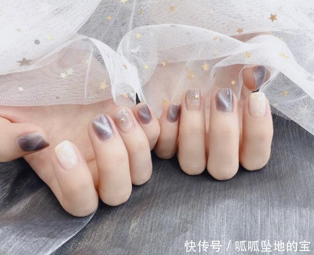 漂亮|换上一款漂亮的透明美甲,让你的指尖仙气满满,档次一下提升了