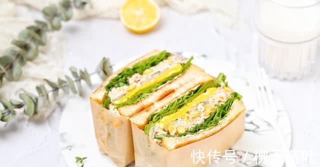 紫甘蓝|想要身材好，合理膳食很重要，今天教大家做健身餐“低脂三明治”！