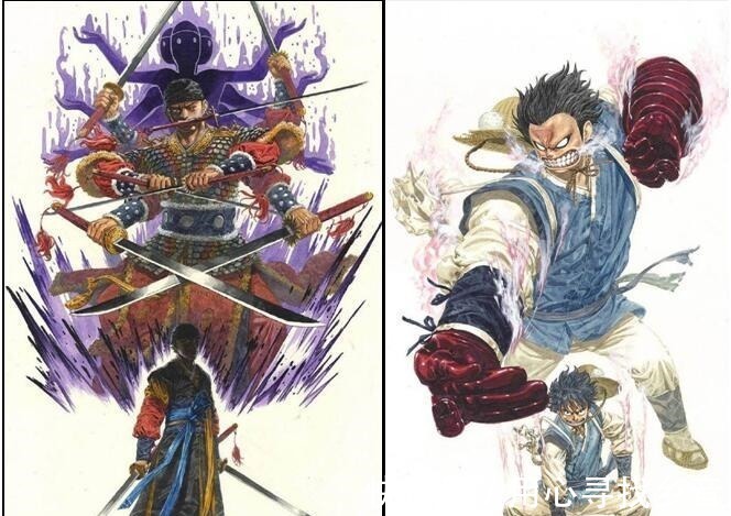 海贼王|这是什么画风的《海贼王》,娜美也太飒了,索隆又变强了