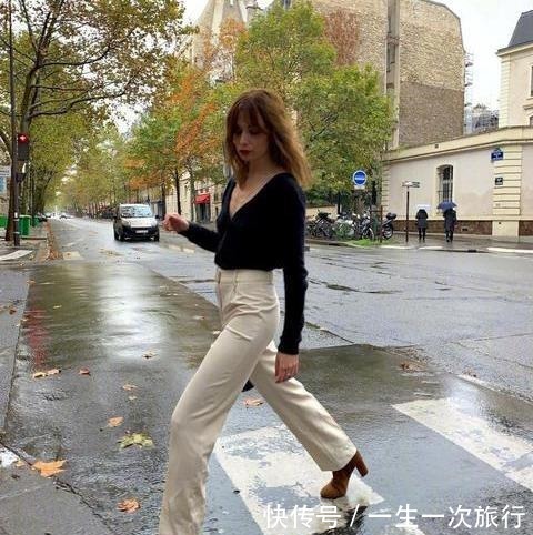 洛薇 秋天街头的“法式优雅”,我劝你这样穿,法国女人的时髦,你也有!